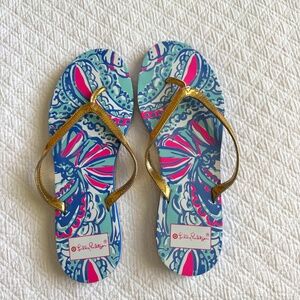 Lilly Pulitzer for Target flip flops